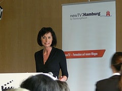 Moderatorin Susanne Reimann