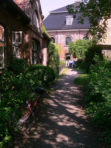 Weg zur Klosterkirche Uetersen