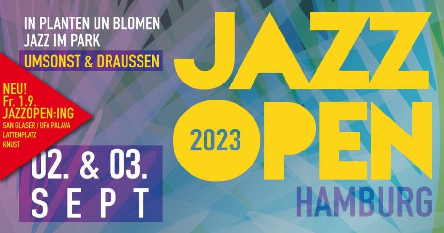 Plakat JAZZ OPEN Hamburg 2023