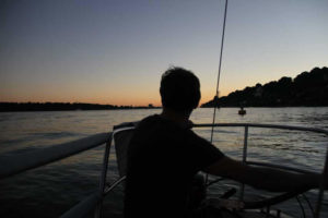 Sommerabend in Hamburg