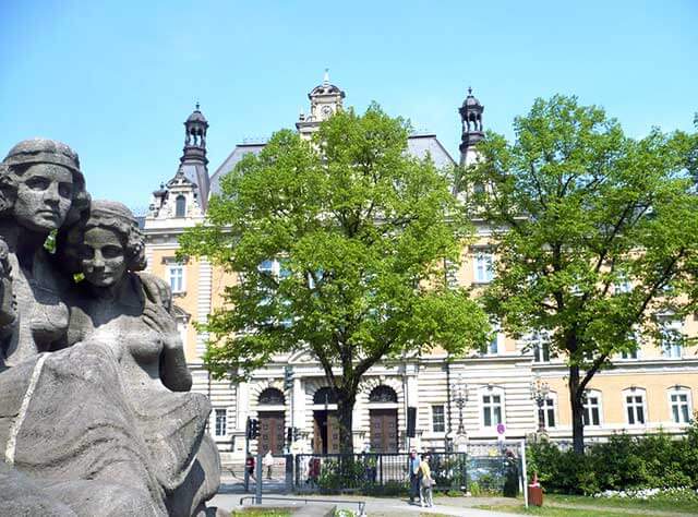 Justizgebäude in Hamburg