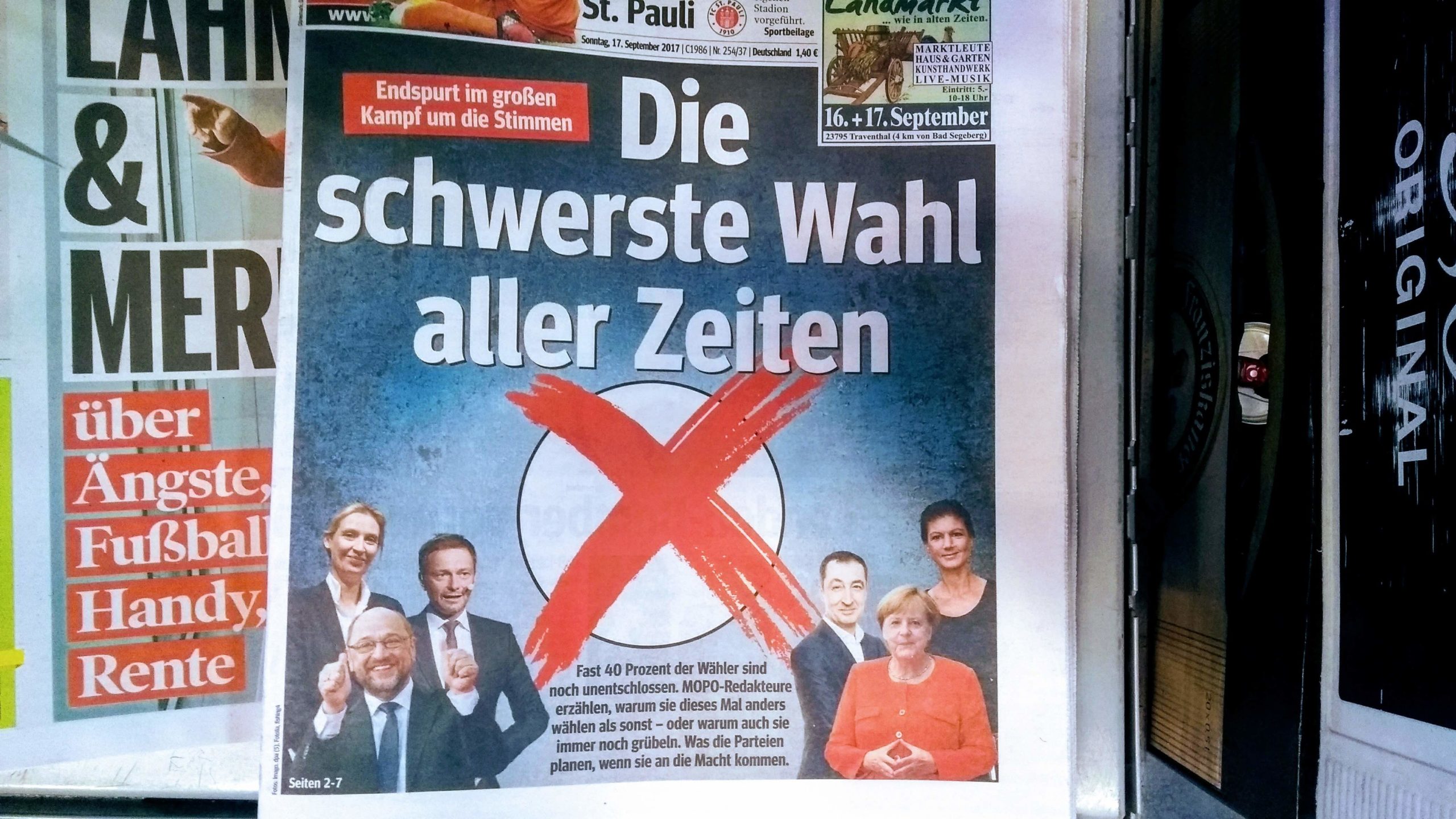 Die schwerste Wahl aller Zeiten - für die Wähler