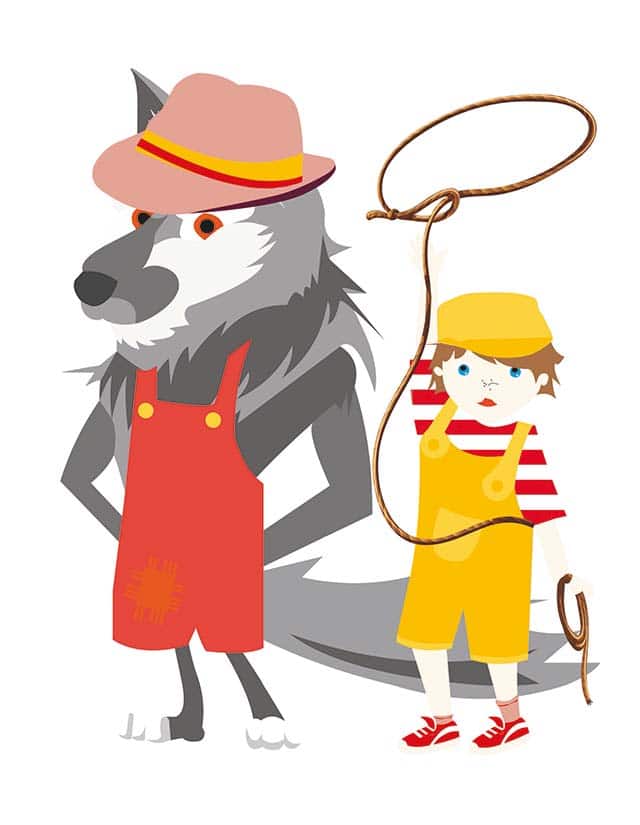 Peter und der Wolf von Lena Jelitto