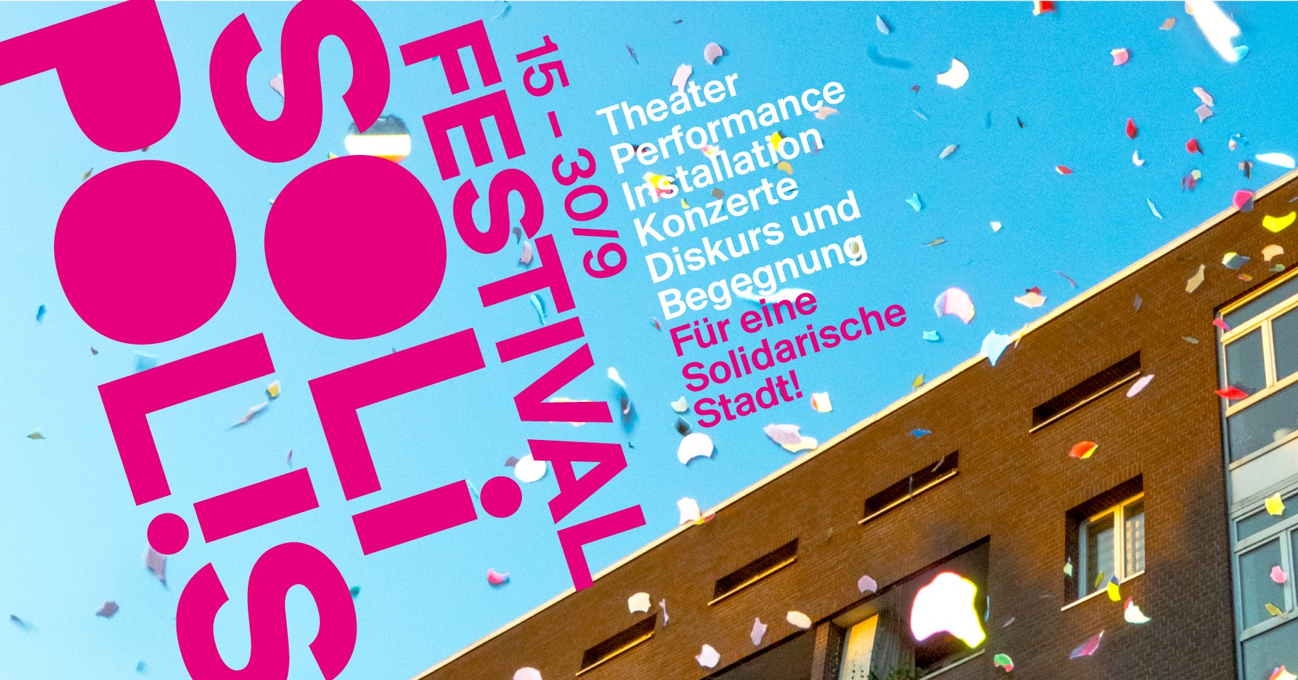 SoliPolis Festival NEW Hamburg Plakat