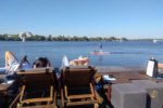 Stand Up Paddling auf der Außenalster