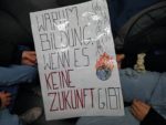 Klimastreik #allefürsklima auf den Jungfernstieg in Hamburg