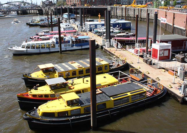 Landungsbrücken: Große Hafenrundfahrt Hamburg