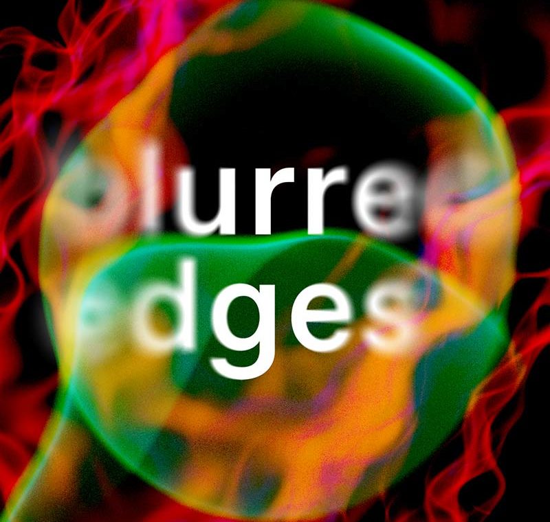 Logo: blurred edges Festival 2022 in Hamburg