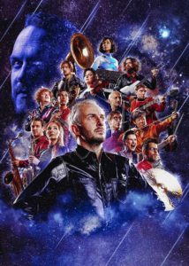 Jan Böhmermann & das Rundfunk Tanzorchester am 14. Januar 2023 in der Sporthalle Hamburg: Foto: Joseph Strauch & Erik Heise