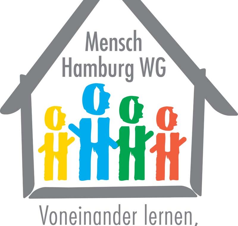 Logo: MenscHHamburg-WG gibt Geflüchteten zweite Heimat in Hamburg