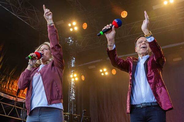 Nicole Steins & Ulf Ansorge moderieren das NDR Festival am Wochenende in hamburg