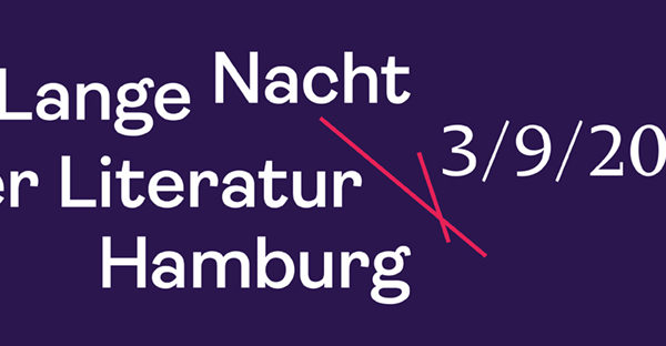 Logo: Lange Nacht der Literatur in Hamburg