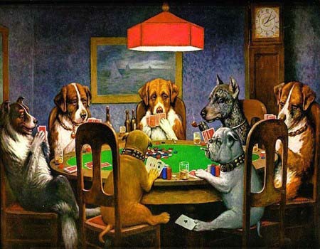 Cassius Marcellus Coolidge’s “Poker spielende Hunde”, 1894-1910