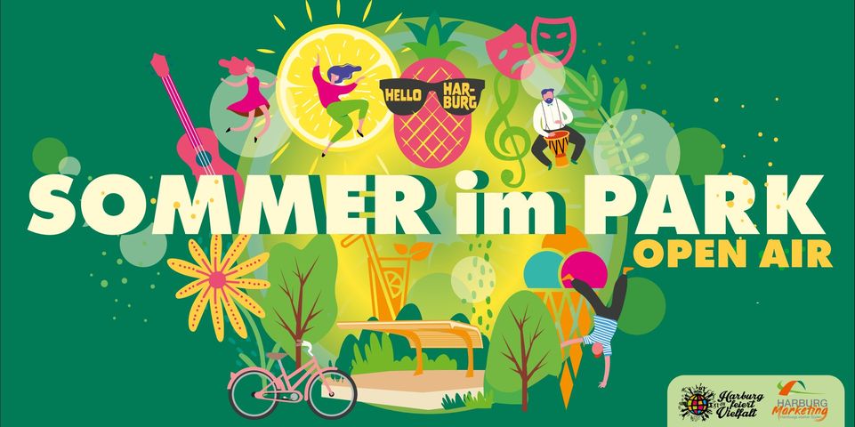 Plakat Sommer im Park Harburg 2023