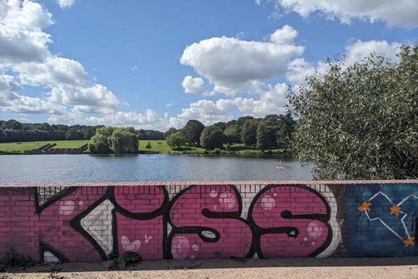 KISS - Graffitis im Hamburger Stadtpark 2023