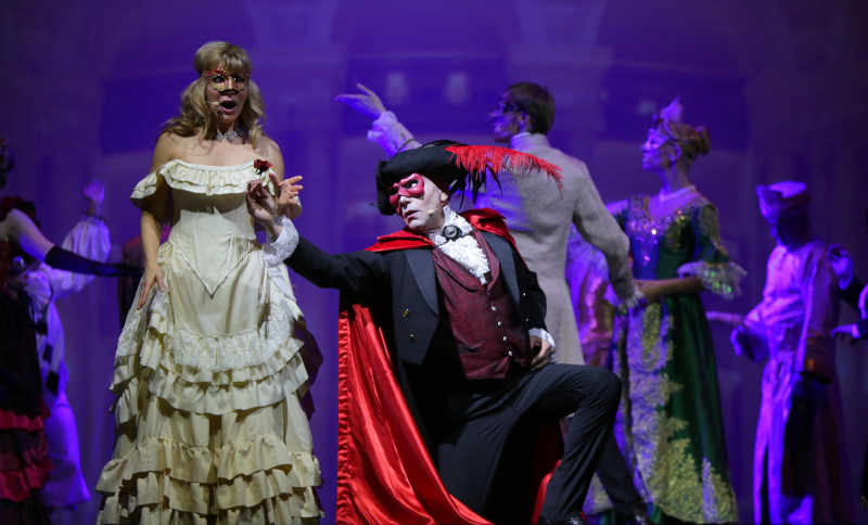 Bild von der Bühne des Musical 'Phantom der Oper'