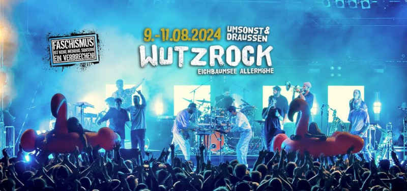 Wutzrock Titelplakat 2024