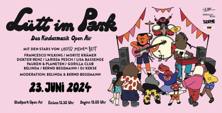 LÜTT IM PARK - Das Kindermusik Open Air am Wochenende in Hamburg