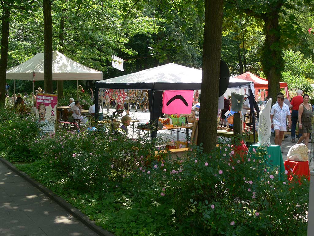 Stände Beim KulturBewegt Stadtteilfest Barmbek