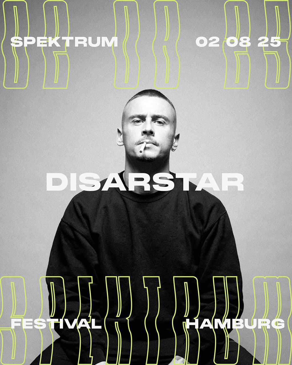 Plakat: SPEKTRUM 2025 mit Disarstar
