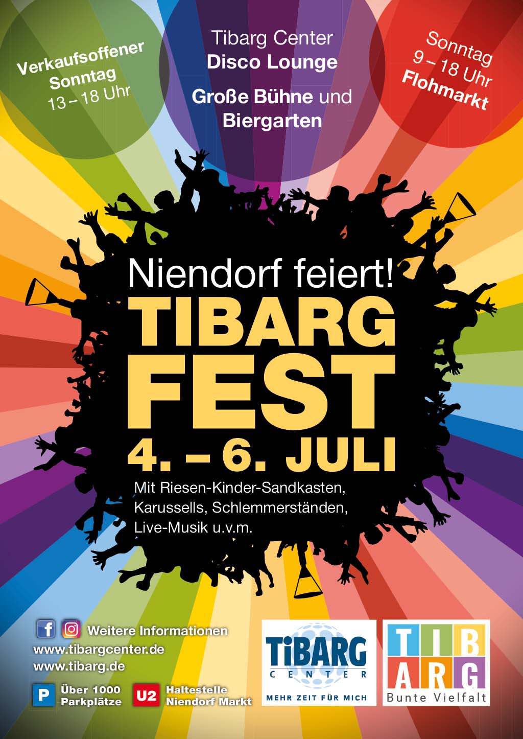 Plakat Tibargfest 2025 in Hamburg