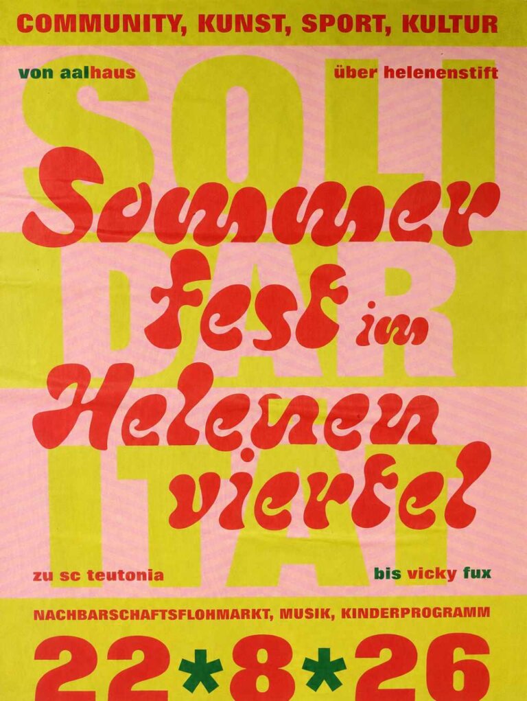 Plakat: Helenenviertelfest 2026