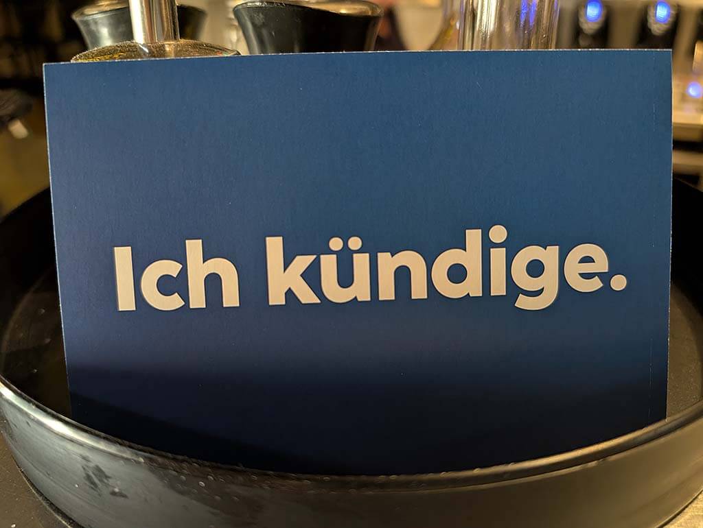 Verkaufsoffener Sonntag Hamburg: Ich kündige