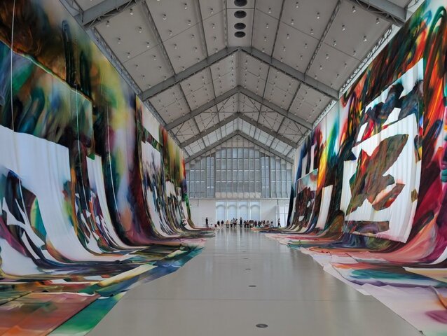 Großansicht des WUNDERBILDs in den Deichtorhallen 2025