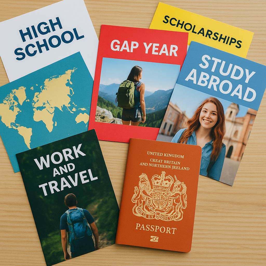 Symbolbild für die UF IN DIE WELT Messe in Hamburg 2025