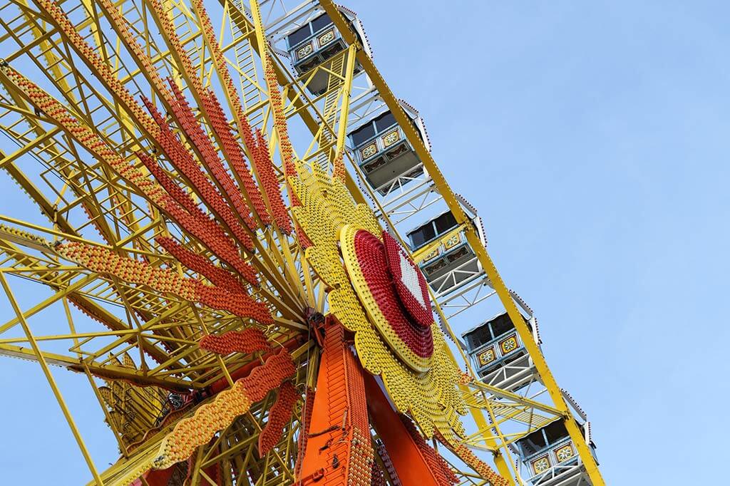 Riesenrad Frühlingsdom Hamburg 2026