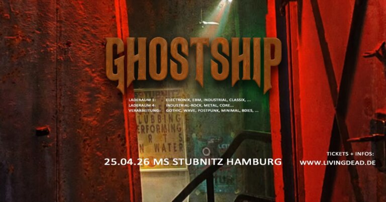 GHOSTSHIP auf der MS Stubnitz