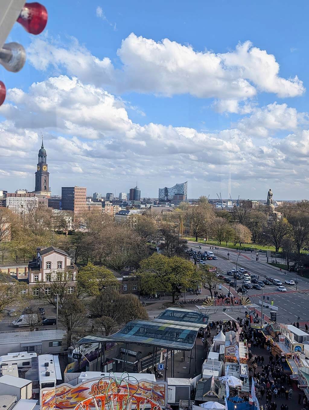 Hamburg vor dem Tanz in den Mai 2026