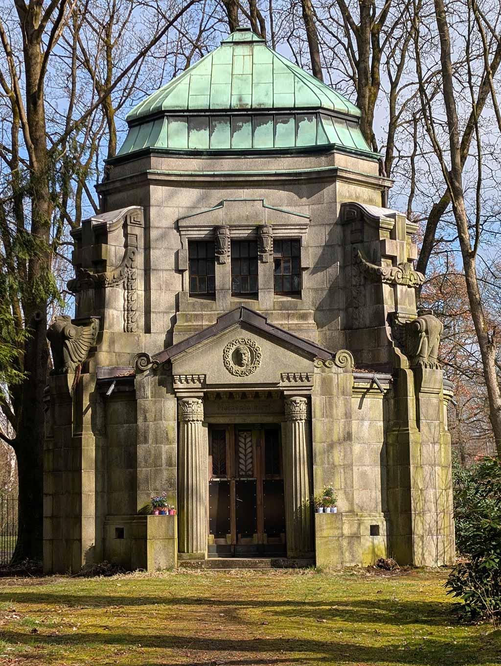 Mausoleum auf dem Ohlsdorfer Friedhof