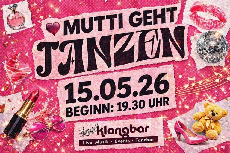 MUTTI GEHT TANZEN – DIE KULTPARTY GEHT IN DIE NÄCHSTE RUNDE!