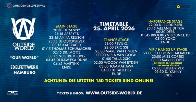 Outside World Festival 2026 in Hamburg