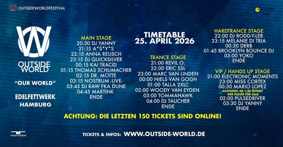 Outside World Festival 2026 in Hamburg