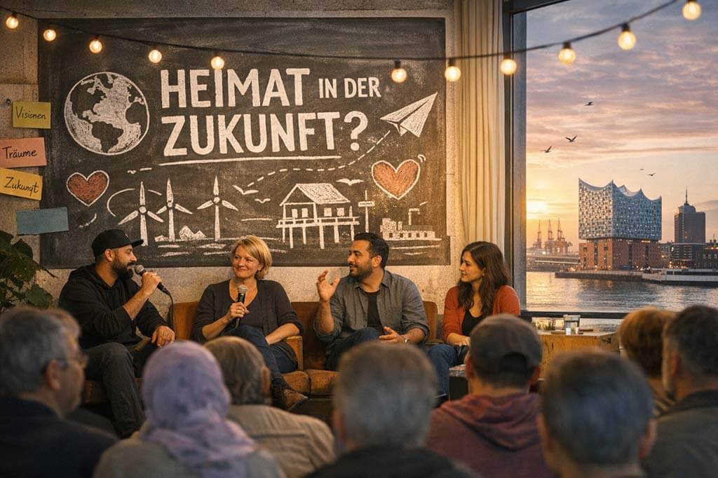 Zukunftsträume: Ein Nachmittag voller Visionen in Hamburg 1 Zukunftsträume in Hamburg. Gespräch in der Diakonie Gaußstraße