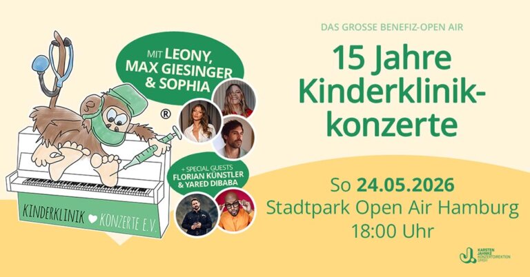 15 Jahre Kinderklinikkonzerte in Hamburg