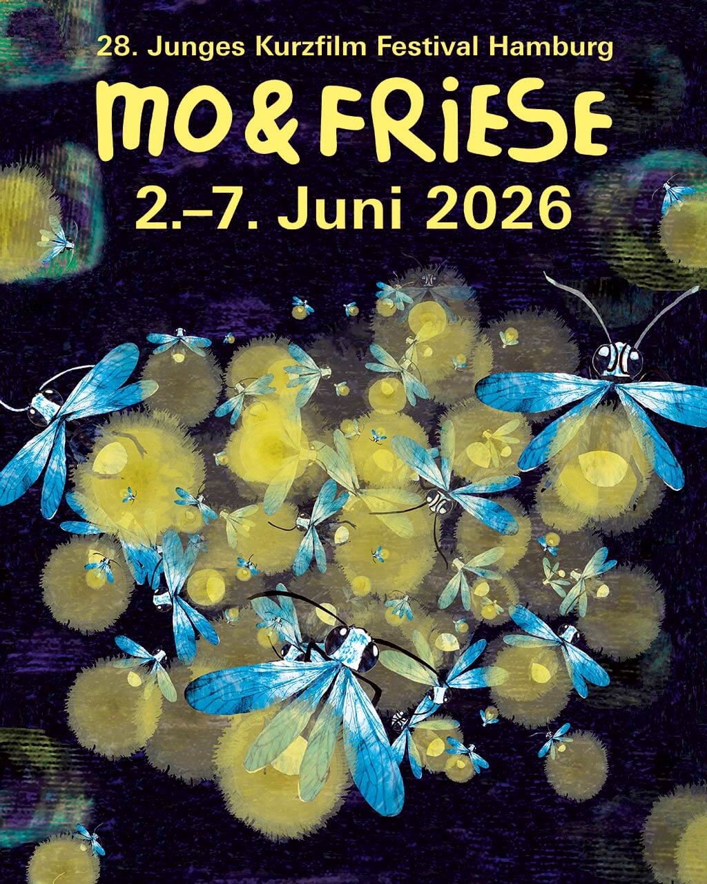 Mo&Friese 2026: Junges Kurzfilmfestival bringt Kino, Gefühle und Filmkunst nach Hamburg 1 Plakat: Mo&Friese 2026 Kurzfilmfestival