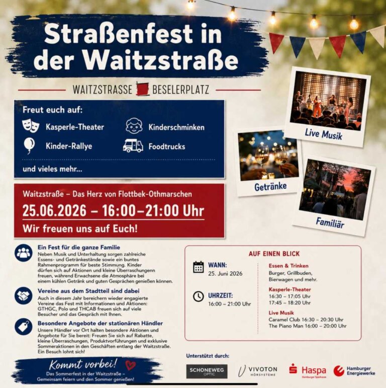Straßenfest Waitzstraße 2026