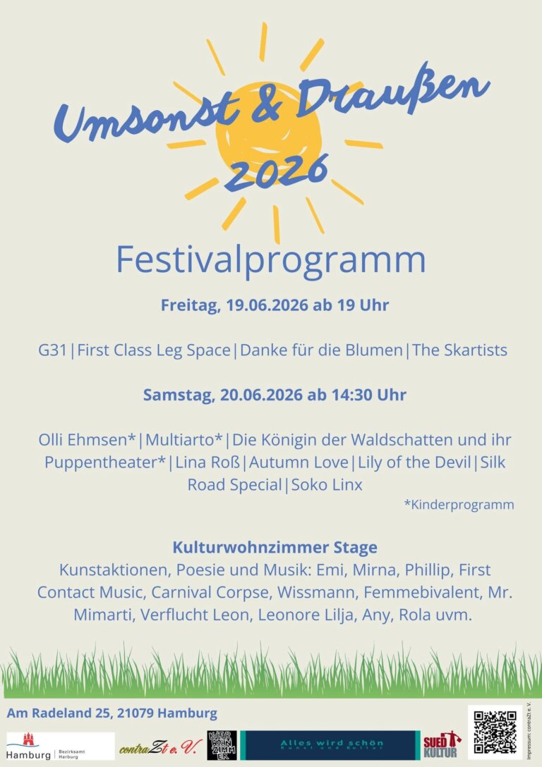 Umsonst und Draußen Musikfestival mit Kinderfest Am Radeland
