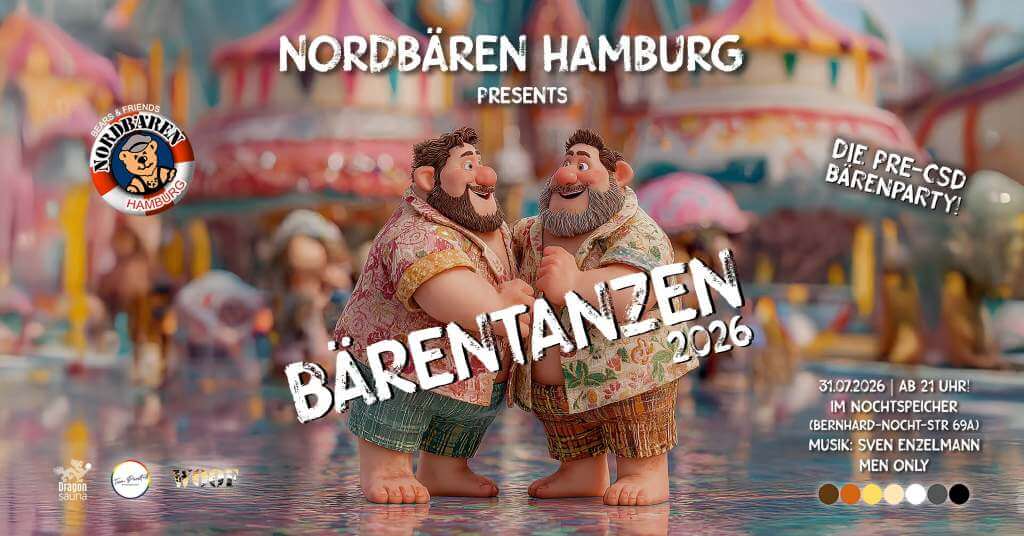 Bärentanzen 2026: Die Nordbären feiern ihre große Pre-CSD-Party 2 Bärentanzen 2026: Die Nordbären feiern ihre große Pre-CSD-Party