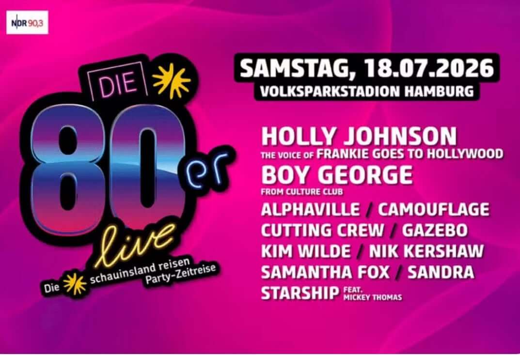 Banner: Die 80er Live 2026