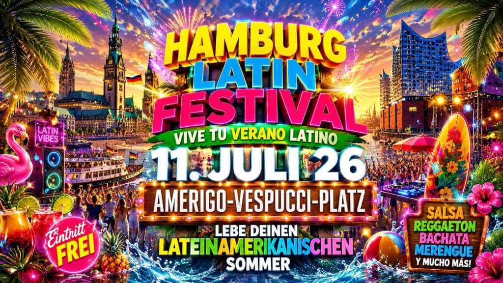 Banner: Hamburg Latin Festival 2026