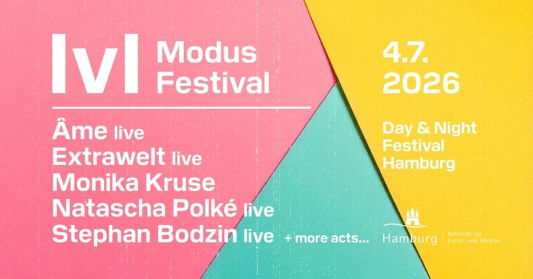 Banner: Modus Festival 2026 in Hamburg