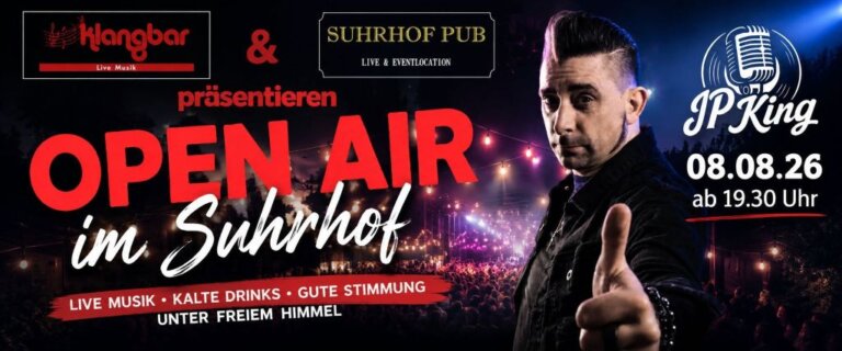Suhrhof Open Air mit JP King Live