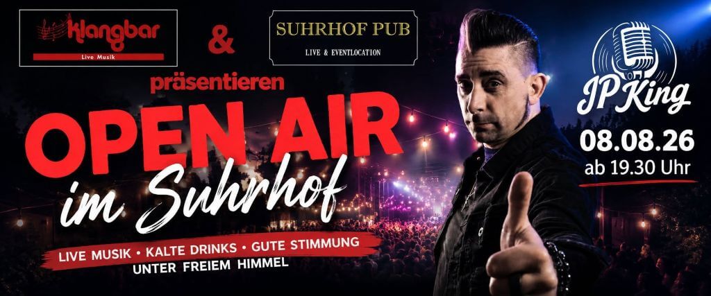 Suhrhof Open Air mit JP King Live