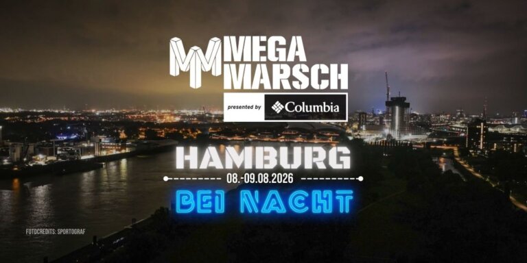 Titelbild: Megamarsch Hamburg bei Nacht 2026