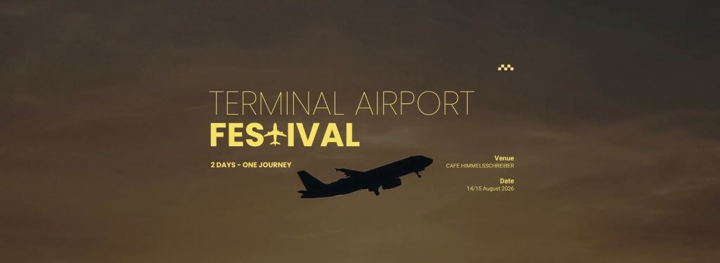 Terminal Airport Festival 2026 am Hamburg Airport 1 Banner: Terminal Airport Festival 2026