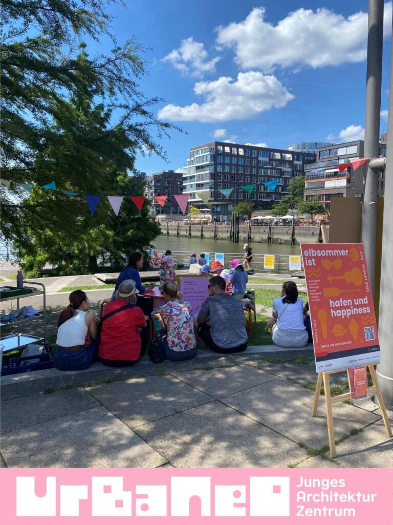 Foto von URBANNEO aus der HafenCity: Stadtlabor am Hübenerkai
